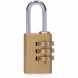 Cadenas à combinaison laiton 21x57 mm hauteur d'arc 21 mm blister edm . . . Indice de Protection IP : IP20 Certification : CE ...