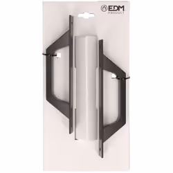 Poignée Droite Blister 6804. Avec Plaque. Blister Contenu 2 Unités. Mesure De La Plaque 200x25mm. Distance Entre Les Vis 174, ...