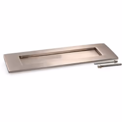 Plaque boite aux lettres nickel mat 100x305mm. . . . Indice de Protection IP : IP20 Certification : CE Longueur : 305mm Garan ...