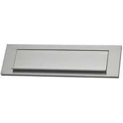 Plaque de boîte aux lettres en aluminium