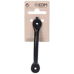 EDM - Poignée De Meuble 100mm Fer Noir