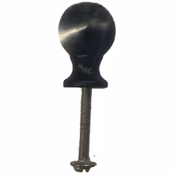 Pommeau rond 18 mm fer noir . . . Indice de Protection IP : IP20 Couleur : Noir Forme : Rond Certification : CE Garantie : 2 ...