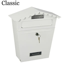 Boîte Aux Lettres Modèle Classique Blanche