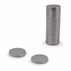 Aimant néodyme 10x1mm qualité n35 force d'adhérence 4n revêtement en nickel anti-corrosion . . . Indice de Protection IP : IP ...