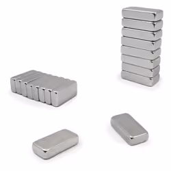 Aimant néodyme 20x10x5mm qualité n35 force d'adhérence 45n revêtement en nickel anti-corrosion . . . Indice de Protection IP  ...