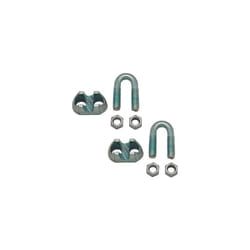 Colliers de serrage DIN-741 SJT01 avec filetage M4 1/8' en acier galvanisé (2 unités)