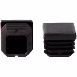Embout rentrant noir a ailettes carre 50x50mm . . . Poids : 0,018Kg Indice de Protection IP : IP20 Couleur : Noir Forme : Car ...