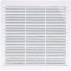 Grille de ventilation de 87706 White 25 x 25 x 0,7 cm Moustiquaire - EDM