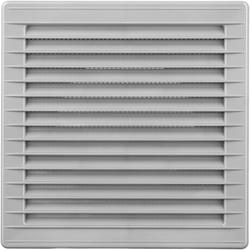 Grille de ventilation de 87725 Gris 17 x 17 x 1,15 cm Moustiquaire - EDM