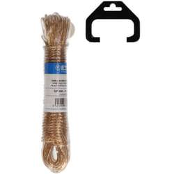 Cheveau cable d'acier plastifié 10 mts - or EDM