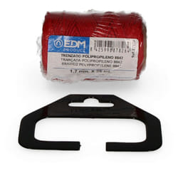 EDM - Bobine de polypropylène tressé 8842 25mts - rouge