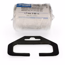 Bobine De Polypropylène Tressé 8842 50mts - Blanc. Diam 1,7mm - Composition: Tressage Polypropylène Haute Tenue Avec Protecti ...