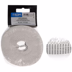 Sangle compacte volet roulant 6mts - largeur 18 mm - blanc-noir. Composition : sangles cousues en fil de polypropylène 100%.  ...