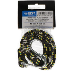 Sangle élastique plate bicolore 0.75mts.