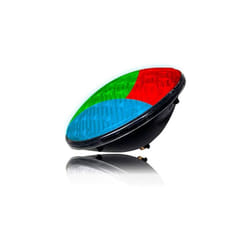 Ampoule de piscine led par56 9w 500lm rgb multicolore ip68 ø17,6x6cm edm.