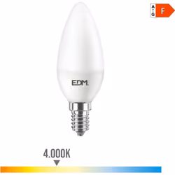 Ampoule LED 8W avec une puissance d'éclairage de 60W. Teinte de lumière : blanc naturel 4000K. Angle d'éclairage : 150°. Bran ...
