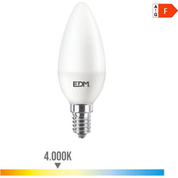 EDM - Ampoule led 8W 806lm (60W) 150° - Blanc Naturel 4000K