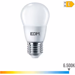 Ampoule LED 7W avec une puissance d'éclairage de 60W. Teinte de lumière : blanc du jour 6500K. Angle d'éclairage : 240°. Bran ...