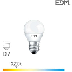 Ampoule led E27 5W équivalent à 35W - Blanc Chaud 3200K