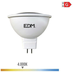 Ampoule Dichroïque Led Mr16 (GU5.3) 5w 12v 450lm 4000k Lumière Du Jour Ø5x5cm EDM