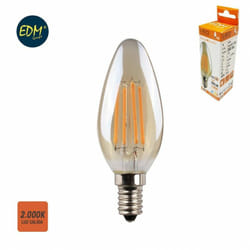 Lampe LED EDM F 4,5 W E14 400 lm 3,5 x 9,8 cm (2000 K)