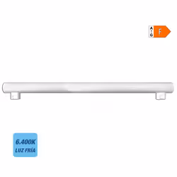 Linestra Led 2 Prises S14s 9w 700lm 6400k Lumière Froide Dimensions: Ø3x50cm (diamètre/longueur) 10000h Ac 220-240v Classe Én ...