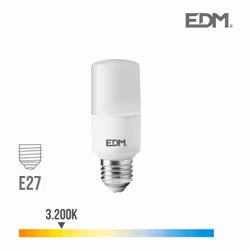 Lampe LED EDM Tubulaire E 10 W E27 1100 Lm Ø 4 x 10,7 cm