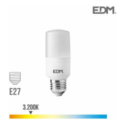 Lampe LED EDM Tubulaire E 10 W E27 1100 Lm Ø 4 x 10,7 cm