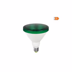 Ampoule LED Par38 E27 15W 1200lm verte GENERIQUE - Ø12x138cm IP64