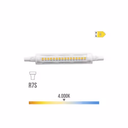 Lampe LED EDM Linéaire R7s 9 W 1100 Lm 4000 K D Ø 1,5 x 11,8 cm