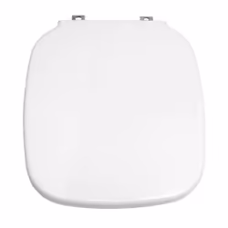 - Couvercle de toilette modèle universel - La couleur blanche - Le siège d'origine -Système d'ancrage: fixe SIÈGE WC MODÈLE U ...