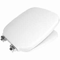 Tapa con asiento para inodoro modelo UNIVERSAL de Gala con caída amortiguada. Color blanco. Este asiento es sólo apto para el ...