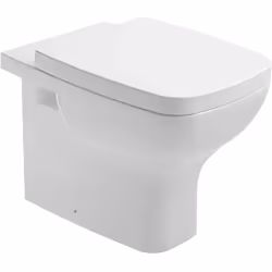 Modèle de siège de toilette Emma Square Couleur Blanc Installation fixe ABATTANT EMMA SQUARE - GALA GalaA battant de siège de ...