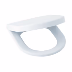 - Couleur : blanc. - Abattant fixe pour toilettes. ABATTANT BLEU - BLANC Abattant de toilette fixe bleu. Garantie : Les produ ...