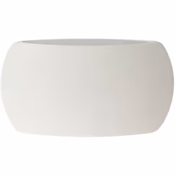 Applique murale LED en aluminium, ovale en finition blanc mat. Particulièrement adapté à une utilisation en extérieur grâce à ...