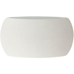 Applique Extérieure led 12W 3000K Ovale Blanc IP54