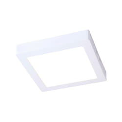 Plafonnier Extérieur Carré led 18W 4000K Blanc IP44