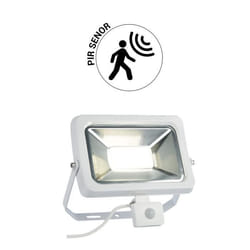 Pack 2X Projecteurs LED 50W avec Détecteur de Mouvement PIR Blanc IP44