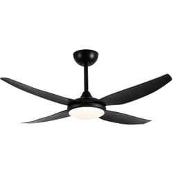 Ventilateur de Plafond Moteur DC 130cm LED 24W CCT DIM Noir Denim