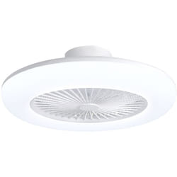 Sulion - Ventilateur de Plafond Moteur ac 55cm led 44W 3CCT dim Blanc