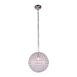 Sulion - Suspension 1xE27 Boule Chrome