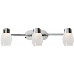 Sulion - Rampe led Salle de Bain 3x5W Chrome IP44