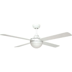 Sulion - Ventilateur de plafond Balloo Blanc avec lumière