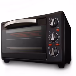 Grunkel HR-28NRM, 28 L, Noir, Pose libre, Rotatif, Métal, Noir