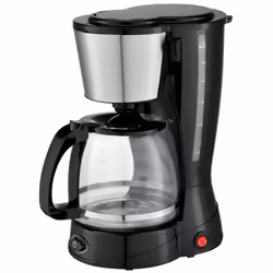 Grunkel CAF-NAROMA, Machine à café filtre, 1,5 L, Café moulu, 800 W, Noir, Acier inoxydable