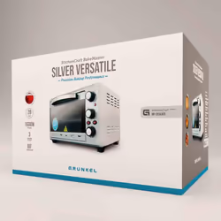Grunkel HR-28SILVER Grille-pain four 28 L 1600 W Acier inoxydable
