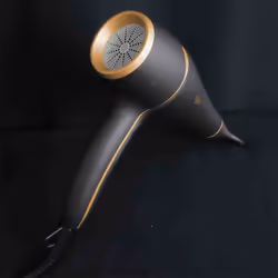 Grunkel ONYX S2200 sèche-cheveux 2200 W Noir, Or - Vue supplémentaire 6