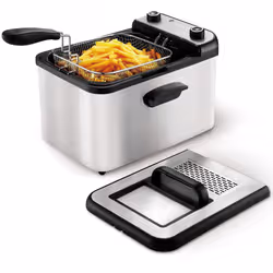 Grunkel MAXIFRYPRO friteuse Unique 4,2 L Autonome 3000 W Acier inoxydable - Vue supplémentaire 3