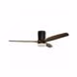 Ventilateur de Plafond - GRUNKEL - 132cm - Bois Foncé - 6 Vitesses - Éclairage LED