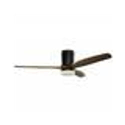 Ventilateur de Plafond - GRUNKEL - 132cm - Bois Foncé - 6 Vitesses - Éclairage LED